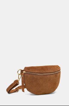 Замшевая сумка на пояс Answear Lab