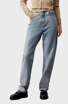 Женские голубые джинсы AUTHENTIC SLIM STRAIGHT BOUND W Голубой 28-32 Calvin Klein Jeans J20J223887