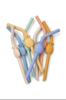 Многоразовая соломинка Liewood Carlson Pineapple Straw 8-Pack