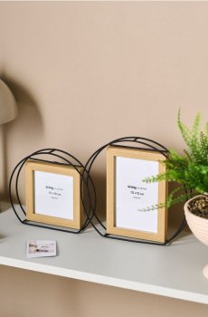 Подвійна рамка для фотографій - різнобарвний