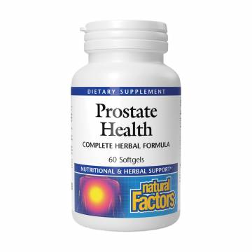 Комплекс Здоровье простаты Natural Factors Prostate Health, 60 гелевых капсул Комплекс Здоровье простаты Natural Factors Prostate Health, 60 гелевых капсул