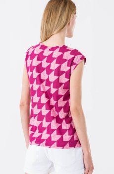 Lacoste футболка жіноча з круглим вирізом