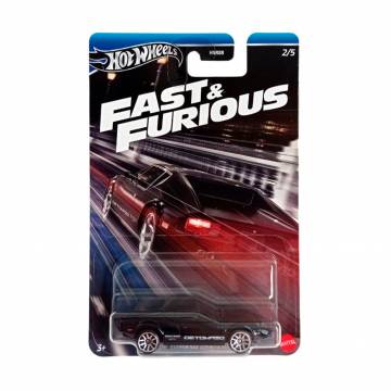 Тематический автомобиль Hot Wheels Fast&Furious De Tomaso Pantera, черный, от 3 лет, 11*11*3.5 см (HNR88) Тематический автомобиль Hot Wheels Fast&Furious De Tomaso Pantera, черный, от 3 лет, 11*11*3.5 см (HNR88)