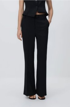 Reserved - Штани з додаванням віскози - чорний - 095JL-99X