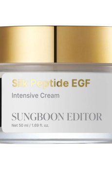 Крем-лифтинг для лица Sungboon Editor Silk Peptide EGF Intensive Lifting Cream с шелком и пептидами, 50 мл