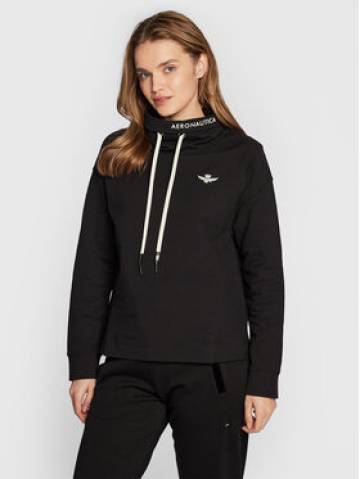 Aeronautica Militare Світшот 222FE1735DF444 Чорний Regular Fit Aeronautica Militare Світшот 222FE1735DF444 Чорний Regular Fit