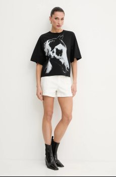 Хлопковая футболка Pinko REIMAGINE by Patrick Mcdowell