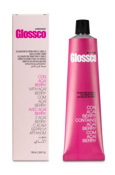 Уценка! Перманентная крем-краска для волос Glossco Professional Hair Coloring Cream 2.10 Blue Black, 100 мл