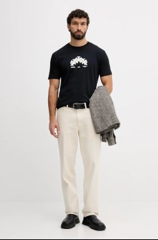 Хлопковая футболка Armani Exchange