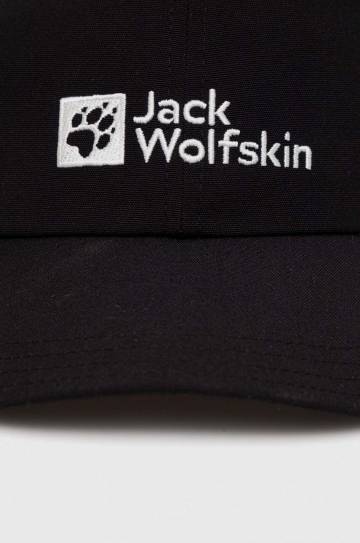 Кепка Jack Wolfskin цвет чёрный с аппликацией Кепка Jack Wolfskin цвет чёрный с аппликацией