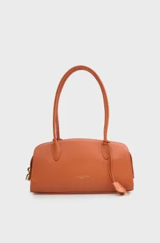 Женская оранжевая кожаная сумка Оранжевый ONESIZE Lancaster 572-130-ORANGE