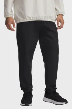 Мужские черные спортивные брюки UA Unstoppable Tapered Pants Черный L Under Armour 6003861-001