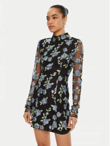 ROTATE Повсякденна сукня 113897 Чорний Regular Fit