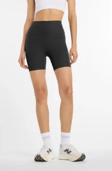 Женские черные ведосипедки Ribbed Черный XS New Balance WS53153BK