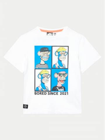 Original Marines Футболка DEPV2210B Білий Regular Fit Original Marines Футболка DEPV2210B Білий Regular Fit