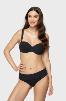 Женские черные трусики от купальника Черный 42 MARC&ANDRE L2328-ZP-MHA-N