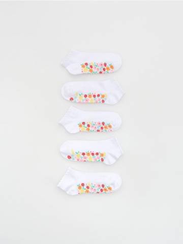 Reserved - GIRLS` SOCKS MULTI - білий - 622EB-00X Reserved - GIRLS` SOCKS MULTI - білий - 622EB-00X