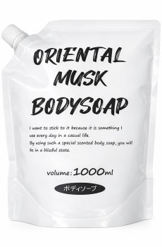 Жидкое мыло для тела Rocket Soap Oriental Musk Body Soap Мускус, 1 л (дойпак)