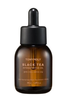 Масло для лица Tony Moly Black Tea Intense Revive Oil с ферментированным черным чаем и PDRN, 50 мл