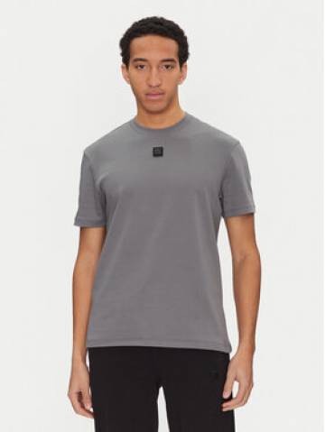 HUGO Футболка Dalile 50505201 Сірий Regular Fit HUGO Футболка Dalile 50505201 Сірий Regular Fit