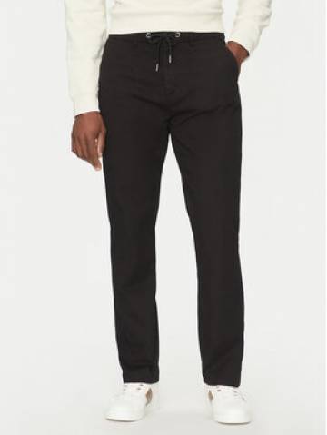 Guess Штани з тканини M5RB51 WGXW1 Чорний Regular Fit Guess Штани з тканини M5RB51 WGXW1 Чорний Regular Fit