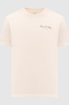 Бежевая футболка Vendome