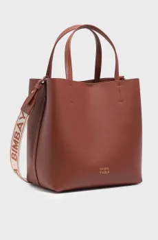 Женская коричневая кожаная сумка Коричневый ONESIZE Bimba Y Lola 261BBAJ4X.10643