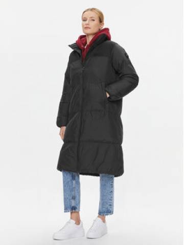 Tommy Hilfiger Пуховик New York WW0WW39749 Чорний Relaxed Fit Tommy Hilfiger Пуховик New York WW0WW39749 Чорний Relaxed Fit