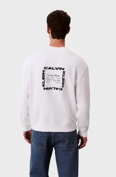 Мужской белый свитшот GRAPHIC Белый L Calvin Klein Jeans LV04RE254G