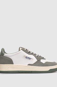 Белые кожаные кроссовки Medalist с логотипом