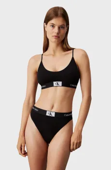 Женский черный топ UNLINED BRALETTE Черный XS Calvin Klein 000QF7216E