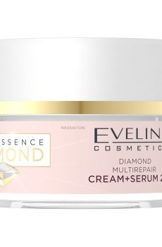 Крем-сыворотка для лица Eveline Cosmetics Lift Essence Diamond Cream + Serum 2 in 1 70+, 50 мл