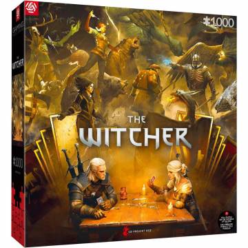 Пазл GoodLoot The Witcher Playing Gwent 1000 елементів (5908305249634) Пазл GoodLoot The Witcher Playing Gwent 1000 елементів (5908305249634)