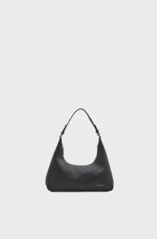 Женская черная кожаная сумка PERFOR Черный ONESIZE Calvin Klein LV04F3367G