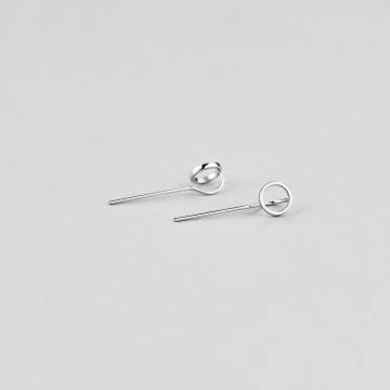 Серебряные серьги Minimal ВС-146р Серебряные серьги Minimal ВС-146р