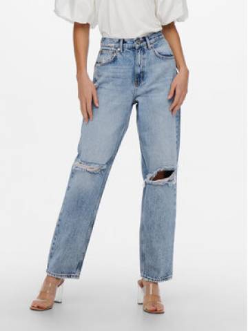 ONLY Джинси Robyn 15250328 Голубий Straight Fit ONLY Джинси Robyn 15250328 Голубий Straight Fit