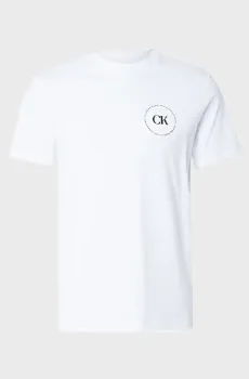 Мужская белая футболка WHOLESALE JEANS GRAPHICS Белый M Calvin Klein Jeans LV04RF801G