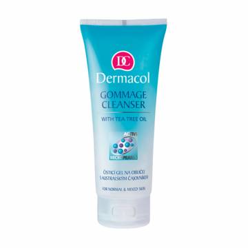Гель-скраб для лица Dermacol Face Care Gommage Cleanser для всех типов кожи с маслом чайного дерева, 100 мл Гель-скраб для лица Dermacol Face Care Gommage Cleanser для всех типов кожи с маслом чайного дерева, 100 мл