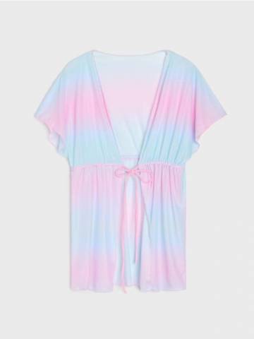 Пончо tie-dye - різнобарвний Пончо tie-dye - різнобарвний