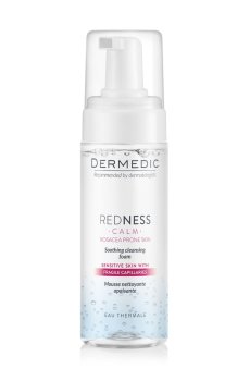 Успокаивающая пенка для умывания Dermedic Redness Calm Soothing Cleansing Foam для чувствительной кожи, 150 мл