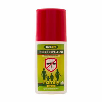 Спрей от укусов насекомых Madis Bug Off Insect Repellent Family Tropical, 100 мл Спрей от укусов насекомых Madis Bug Off Insect Repellent Family Tropical, 100 мл