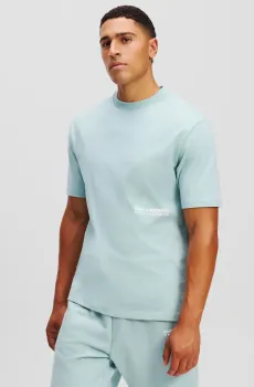 Мужская мятная футболка Ментоловый M Karl Lagerfeld 551230.755192;600