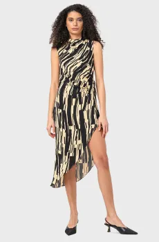 Женское платье с узором Разноцветный 0 DKNY D2A4B3AR