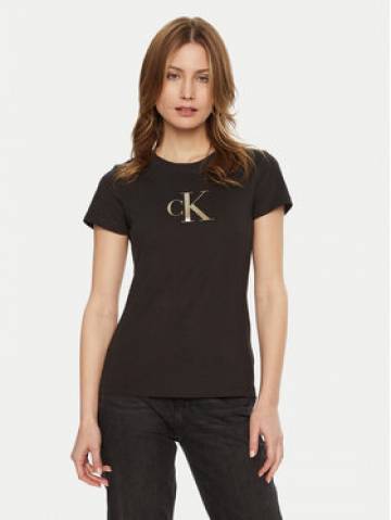 Calvin Klein Jeans Футболка Gradient J20J224982 Чорний Slim Fit Calvin Klein Jeans Футболка Gradient J20J224982 Чорний Slim Fit