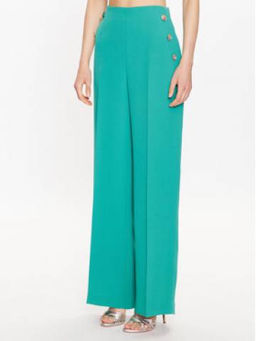 Ted Baker Штани з тканини Llaylat 269651 Зелений Wide Leg Ted Baker Штани з тканини Llaylat 269651 Зелений Wide Leg