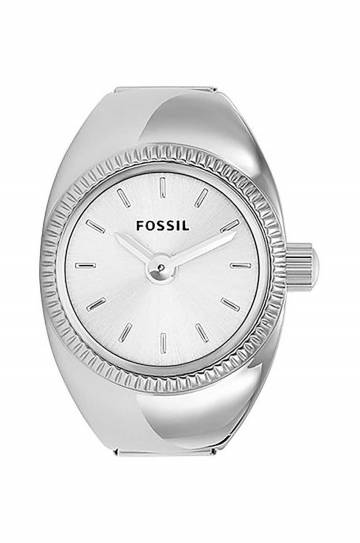 Кольцр "часы" Fossil женский цвет серебрянный Кольцр "часы" Fossil женский цвет серебрянный