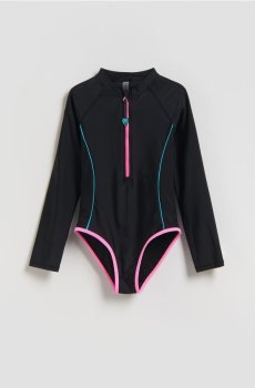 Reserved - Купальник з довгим рукавом - чорний - 812IR-99X