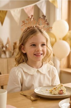 Святкова пов’язка на голову - золотий