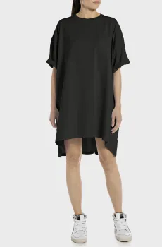 Женское черное платье Черный XS Replay W9075 .000.23608P