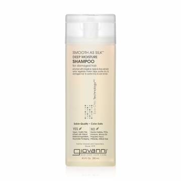 Увлажняющий шампунь Giovanni Eco Chic Technology Smooth As Silk Deep Moisture Shampoo для поврежденных волос, 250 мл Увлажняющий шампунь Giovanni Eco Chic Technology Smooth As Silk Deep Moisture Shampoo для поврежденных волос, 250 мл